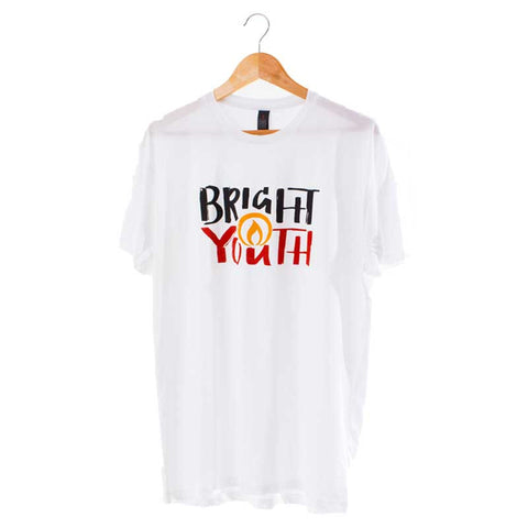 Bright Youth Flag Tee | White